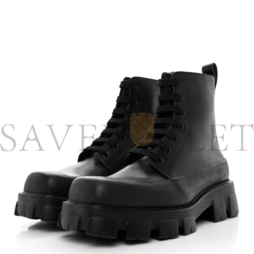 Pra*a vitello mens lug sole 45mm combat boots 9 black