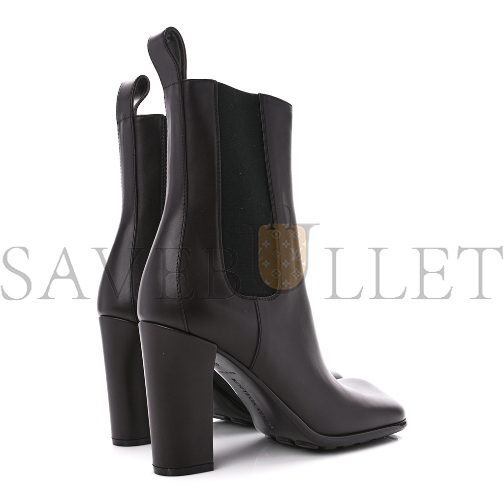 Bo*te*ga ve*ne*ta calfskin storm chelsea boots 40 fondant