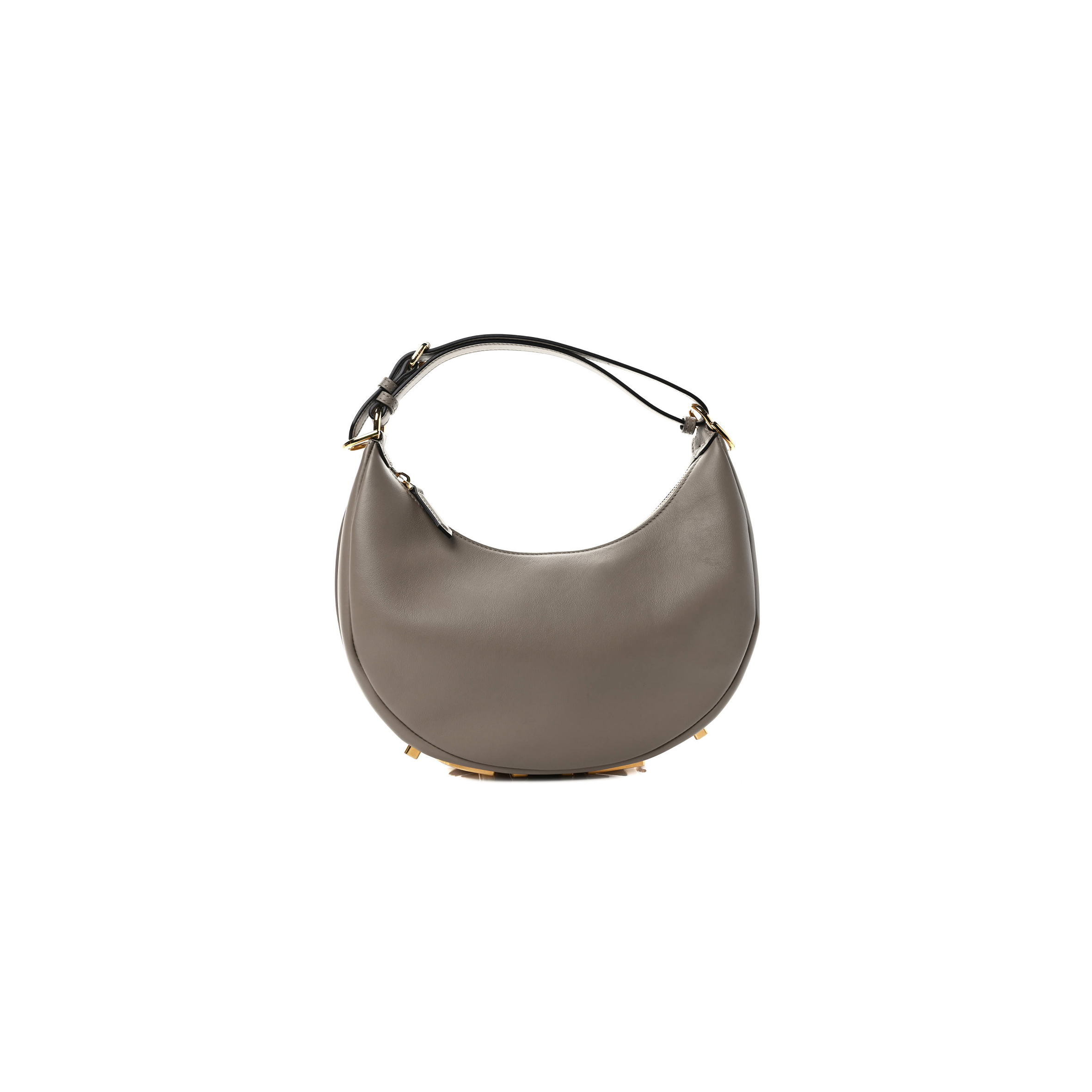 F**di vitello grace matte small F**digraphy hobo bag tortora (27*23*9cm)