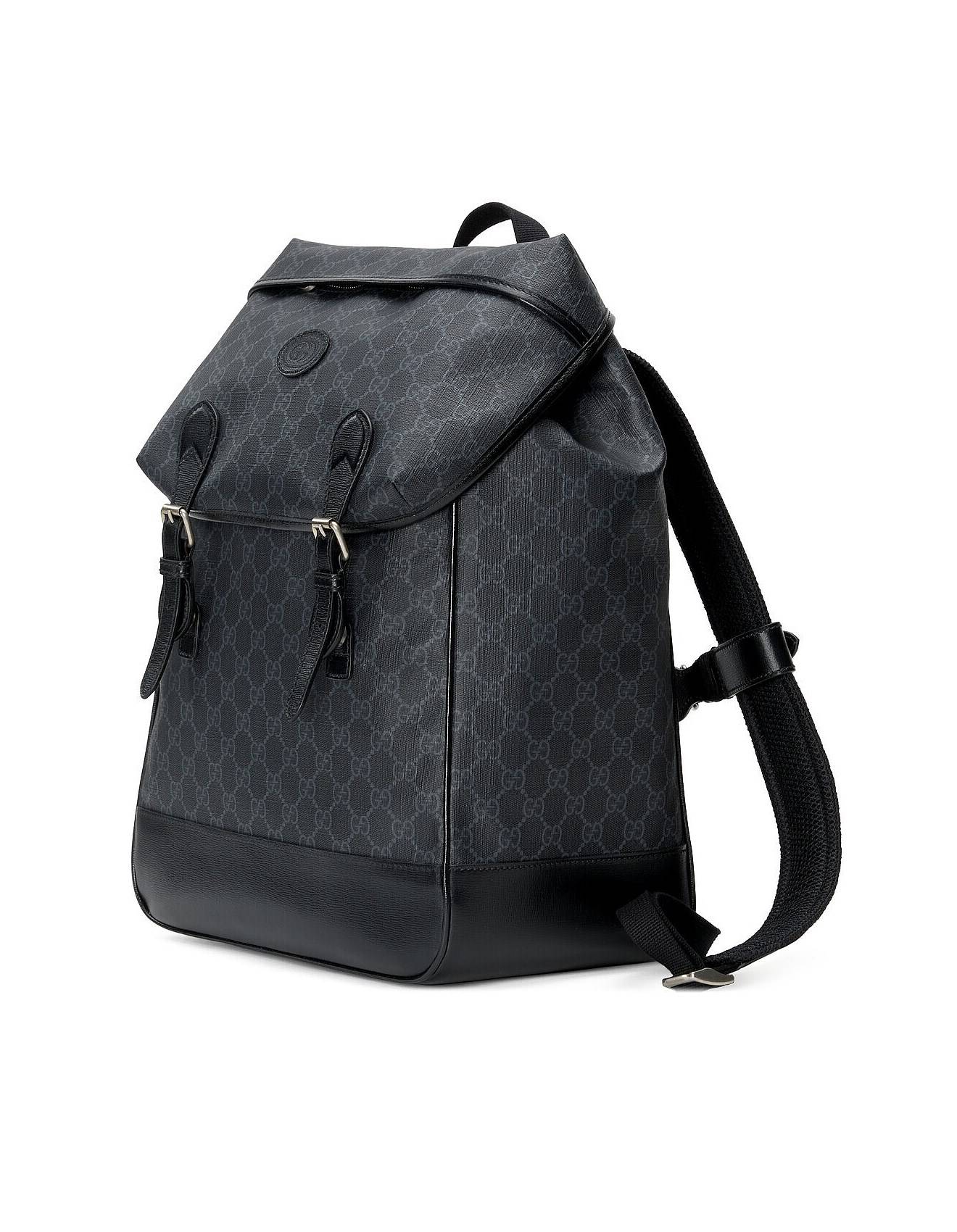 G*u*i medium backpack with interlocking g 696013  (43*26*18cm)