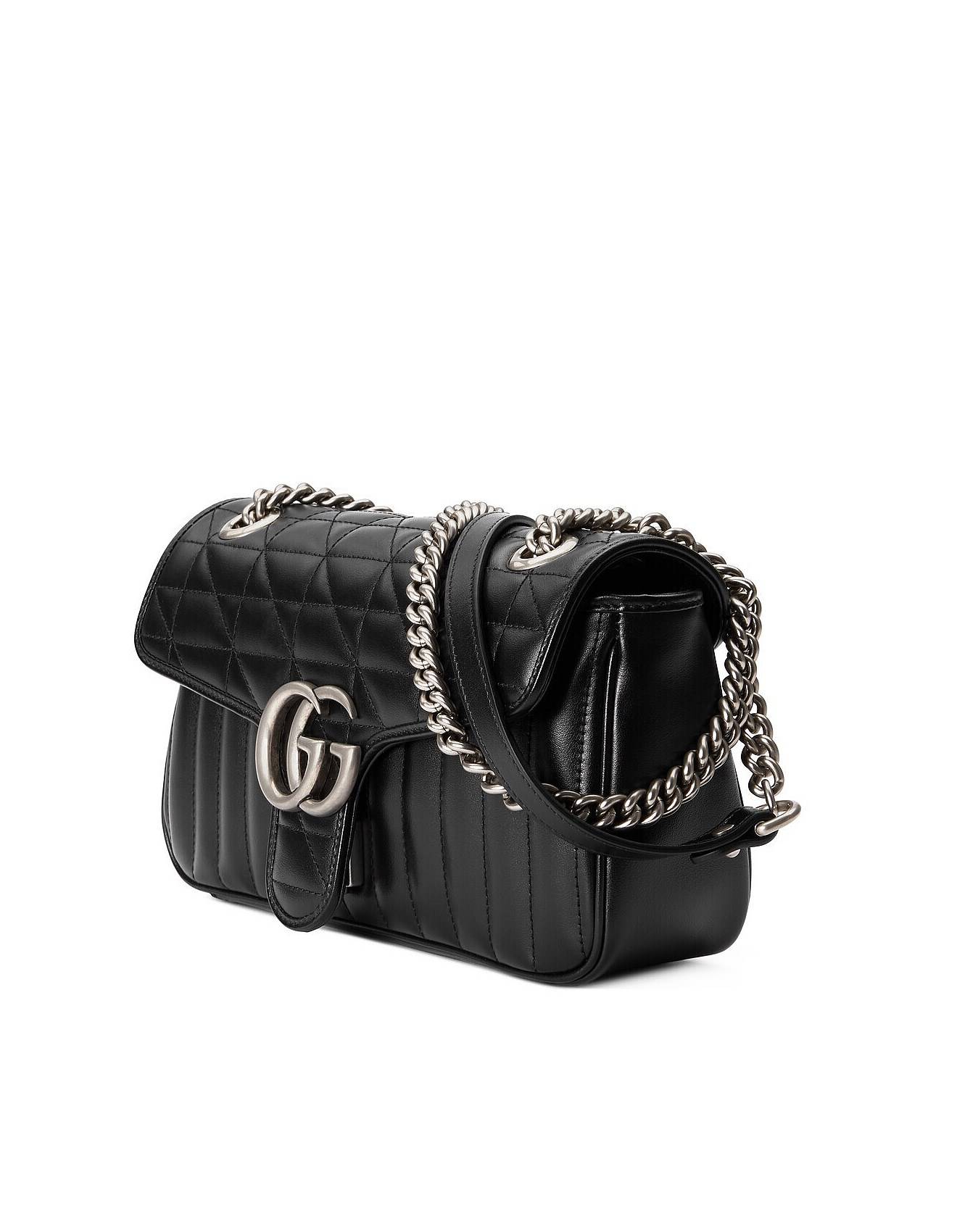 G*u*i gg marmont small shoulder bag 443497  (26*15*7cm)