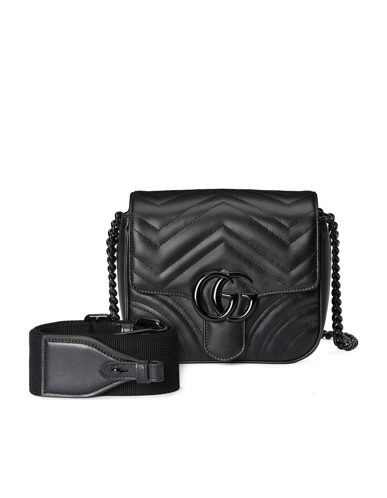 G*u*i gg marmont matelassÉ shoulder bag 739681   (18*15*8cm)